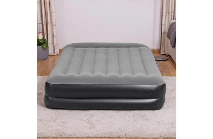 Nafukovacia matrace s vstavanou pumpou a vankúšom 203 × 152 × 46 cm – B67403