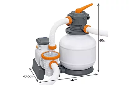 Bazénové pieskové čerpadlo 8327 l/h – 280 W - B58499