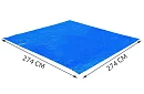 Podložka pod bazén 274 × 274 cm - B58000