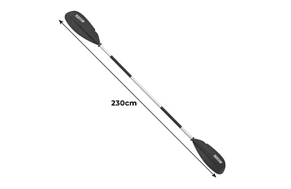 Hliníkové skladacie veslo – pádlo 230 cm - B62174