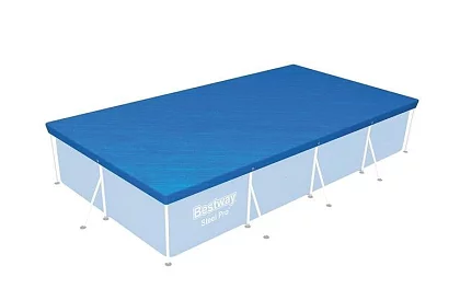 Kryt na rámový bazén 400 × 211 cm- B58107