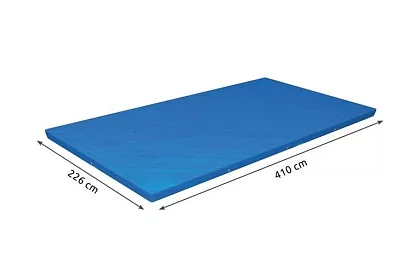 Kryt na rámový bazén 400 × 211 cm- B58107