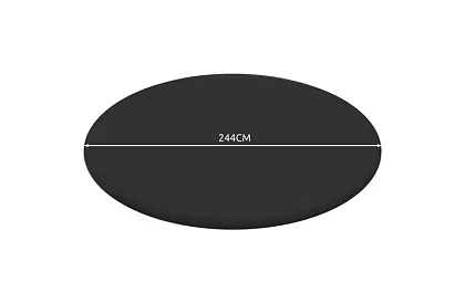 Kryt na kruhový bazén 244 cm B58032