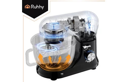 Kuchynský robot s misou 9 v 1 - 1000 W, 4,5 l - Ruhhy