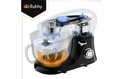 Kuchynský robot 1500 W, s misou 6,2L – RUHHY