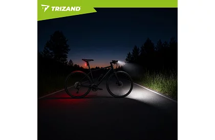 Led sada svetiel na bicykel 1000 lm, 4800 mAh
