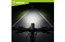 Led sada svetiel na bicykel 1000 lm, 4800 mAh