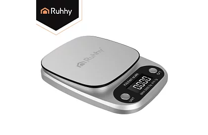 Kuchynská elektronická váha 5 kg - 0,1 g - nerezová oceľ