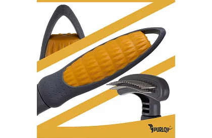 Vyčesávací dvouřadý hřeben pre psov a mačky