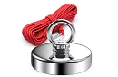 Sada na magnet fishing – neodymový magnet N52 - 61 kg + lano 10 m