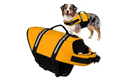 Záchranná reflexná vesta pre psov - veľkosť L - 10-20 kg