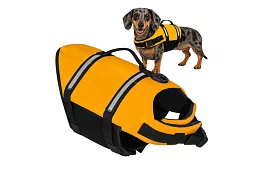 Záchranná reflexná vesta pre psov - veľkosť M - 7-10 kg