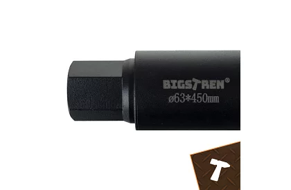 Diamantový jadrový vrták 63×450 mm - závit 1,1/4 UNC