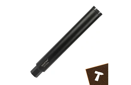 Diamantový jadrový vrták 63×450 mm - závit 1,1/4 UNC