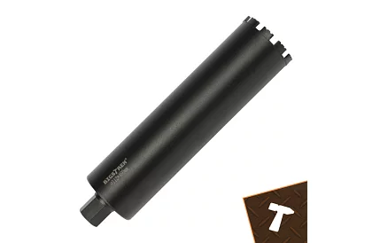 Diamantový jadrový vrták 112 × 460 mm - 1.1/4 UNC pre betón, kameň a železobetón