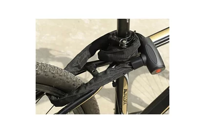 Reťazový oceľový zámok na bicykel 90 cm, 6 mm, 2 kľúče