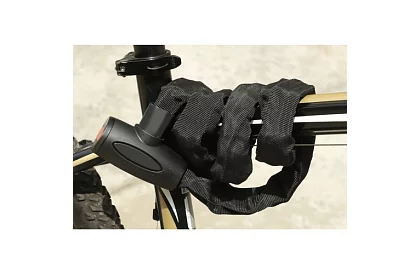 Reťazový oceľový zámok na bicykel 90 cm, 6 mm, 2 kľúče