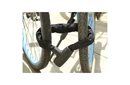 Reťazový oceľový zámok na bicykel 90 cm, 6 mm, 2 kľúče