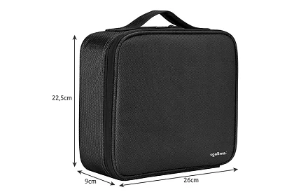 Kosmetická taška organizer – kozmetický box na zips s rúčkou