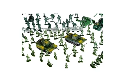 Vojenská základňa XXL SOLDIERS – sada 300 ks