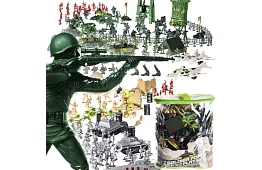 Vojenská základňa XXL SOLDIERS – sada 300 ks