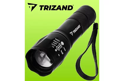 CREE LED T6 baterka – nabíjacia taktická svietidlo s USB nabíjaním