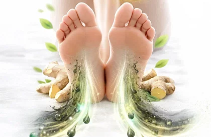 Detoxikačné náplasti Kiyome Kinoki so zázvorom - 10 kusov