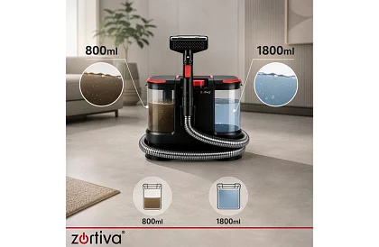 Tepovač VacTrim Zortiva 800 W, 17 000 Pa, na čalúnenie a koberce