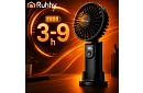 Mini prenosný ventilátor 2400 mAh USB-C – ručný, stolný a závesný ventilátor
