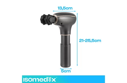 Masážna pištoľ Pro Ultra Vibration – 7 hláv + teplá/studená terapia