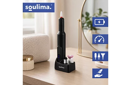 Profesionálna bezdrôtová brúska na nechty - 18 000 ot./min – USB-C, 6 frézok