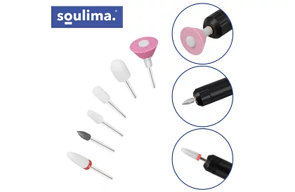 Profesionálna bezdrôtová brúska na nechty - 18 000 ot./min – USB-C, 6 frézok