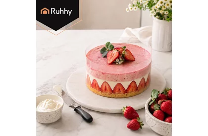 Silná okrajová fólia na torty 20 cm × 10 m – cukrárenská fólia z PET pre vysoké torty a dezerty