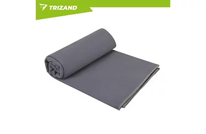 Rýchloschnúci uterák 180 × 100 cm z mikrovlákna – šedý