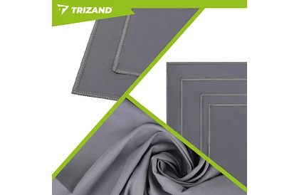 Rýchloschnúci uterák 180 × 100 cm z mikrovlákna – šedý