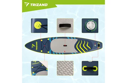 Paddleboard 320 cm – nafukovací SUP doska s pádlem a sadou príslušenstva