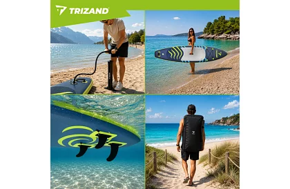 Paddleboard 320 cm – nafukovací SUP doska s pádlem a sadou príslušenstva
