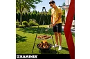 Záhradný gril s trojnožkou a závesným roštom 58 cm – krbové ohnisko