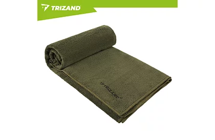Rýchloschnúci uterák z mikrovlákna 120 × 60 cm – zelený