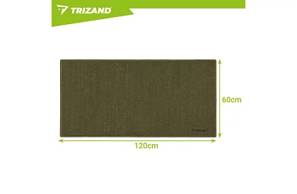 Rýchloschnúci uterák z mikrovlákna 120 × 60 cm – zelený