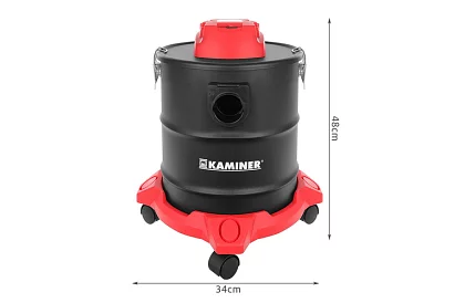 Bezsáčkový vysávač na popol - 20 l s funkciou fúkača 1600 W