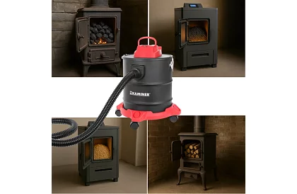 Bezsáčkový vysávač na popol - 20 l s funkciou fúkača 1600 W