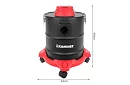 Bezsáčkový vysávač na popol - 20 l s funkciou fúkača 1600 W