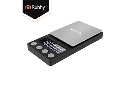 Presná vrecková váha 500 g / 0,01 g – ideálna pre šperky, laboratóriá, hobby a kuchyňu