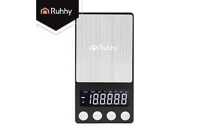 Presná vrecková váha 500 g / 0,01 g – ideálna pre šperky, laboratóriá, hobby a kuchyňu