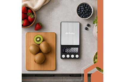 Presná vrecková váha 500 g / 0,01 g – ideálna pre šperky, laboratóriá, hobby a kuchyňu