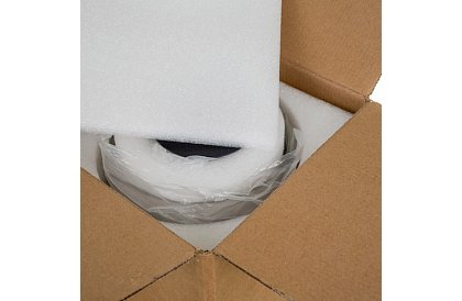 Voľne stojaci oválny biokrb s kamienkami – bezdymový krb na terasu a do interiéru, 28 × 16 × 16 cm