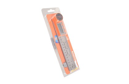 Digitálny elektronický uhloomer 360°, 200 mm s LCD – presné meranie uhlov