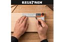 Digitálny elektronický uhloomer 360°, 200 mm s LCD – presné meranie uhlov