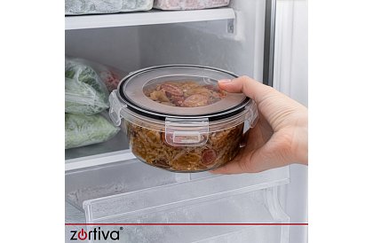 Nádoby na potraviny 12 ks, 5 veľkostí, do mikrovlnnej rúry, umývačky a mrazničky